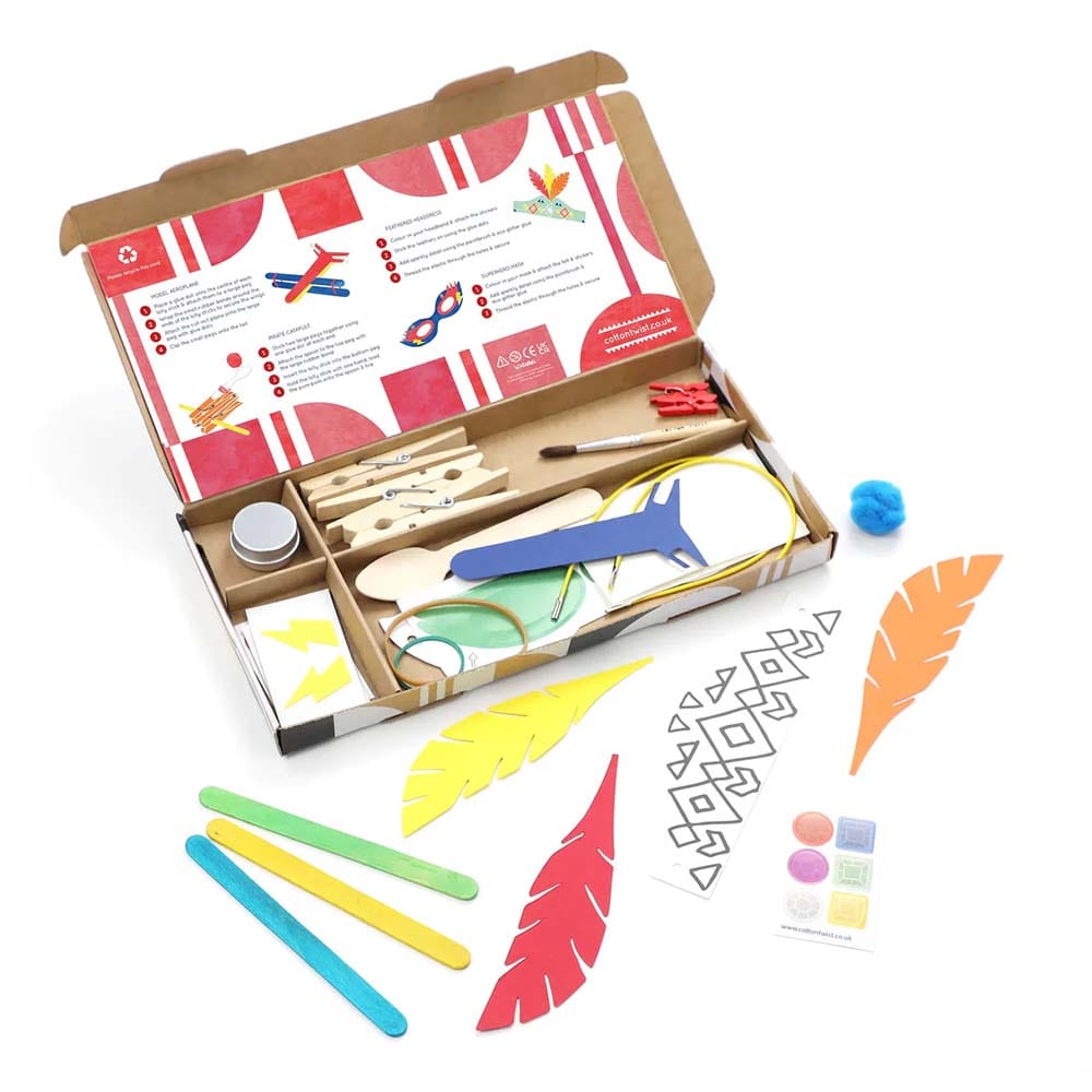 Adventurers Craft Kit Activity Box by Cotton Twist &Keep