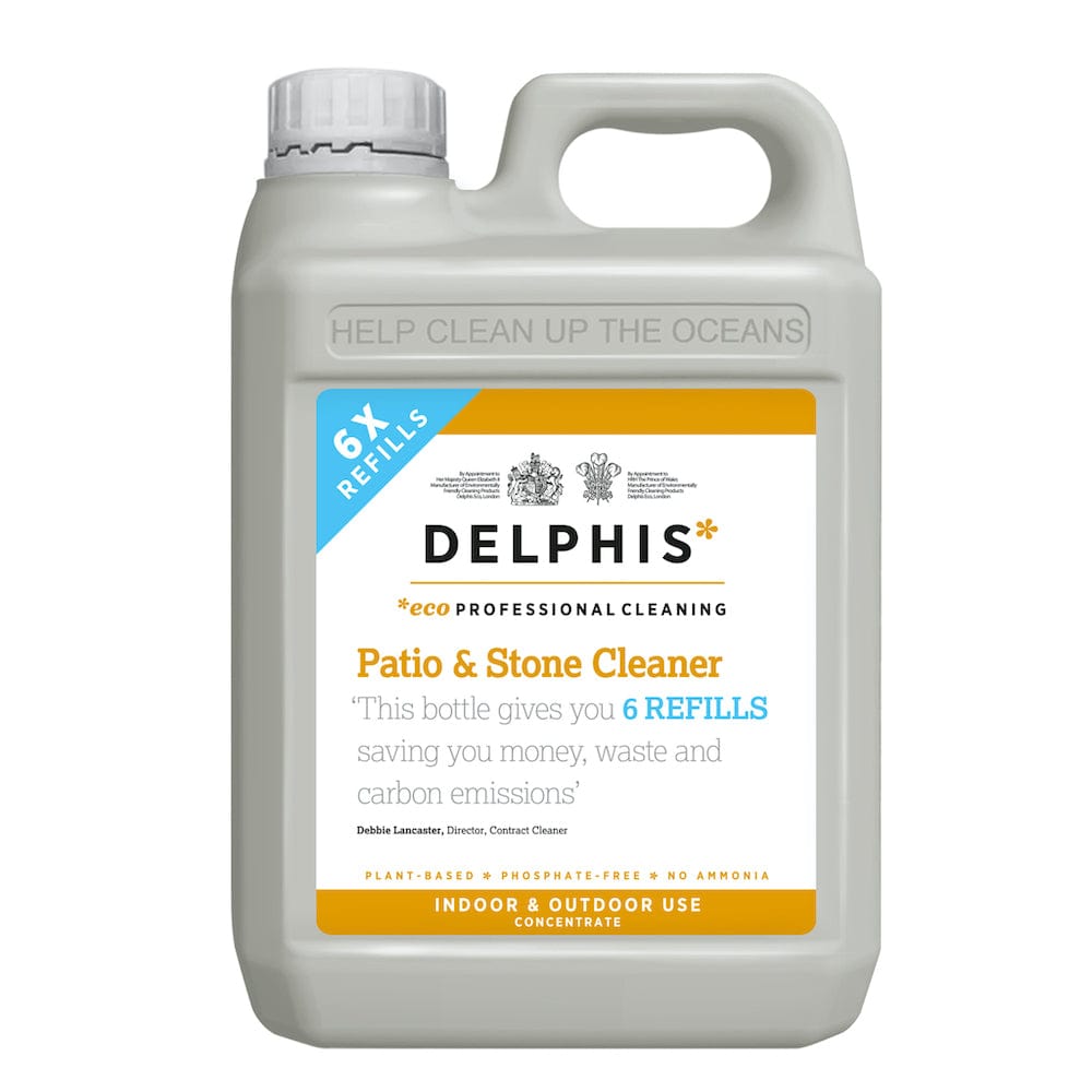 Delphis Eco Patio & Stone Cleaner - 2L Refill &Keep