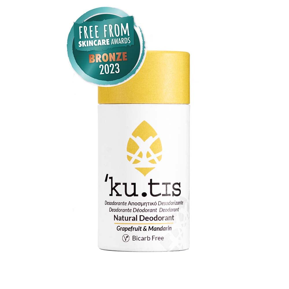 Grapefruit & Mandarin Bicarb Free Natural Deodorant by Kutis Skincare &Keep