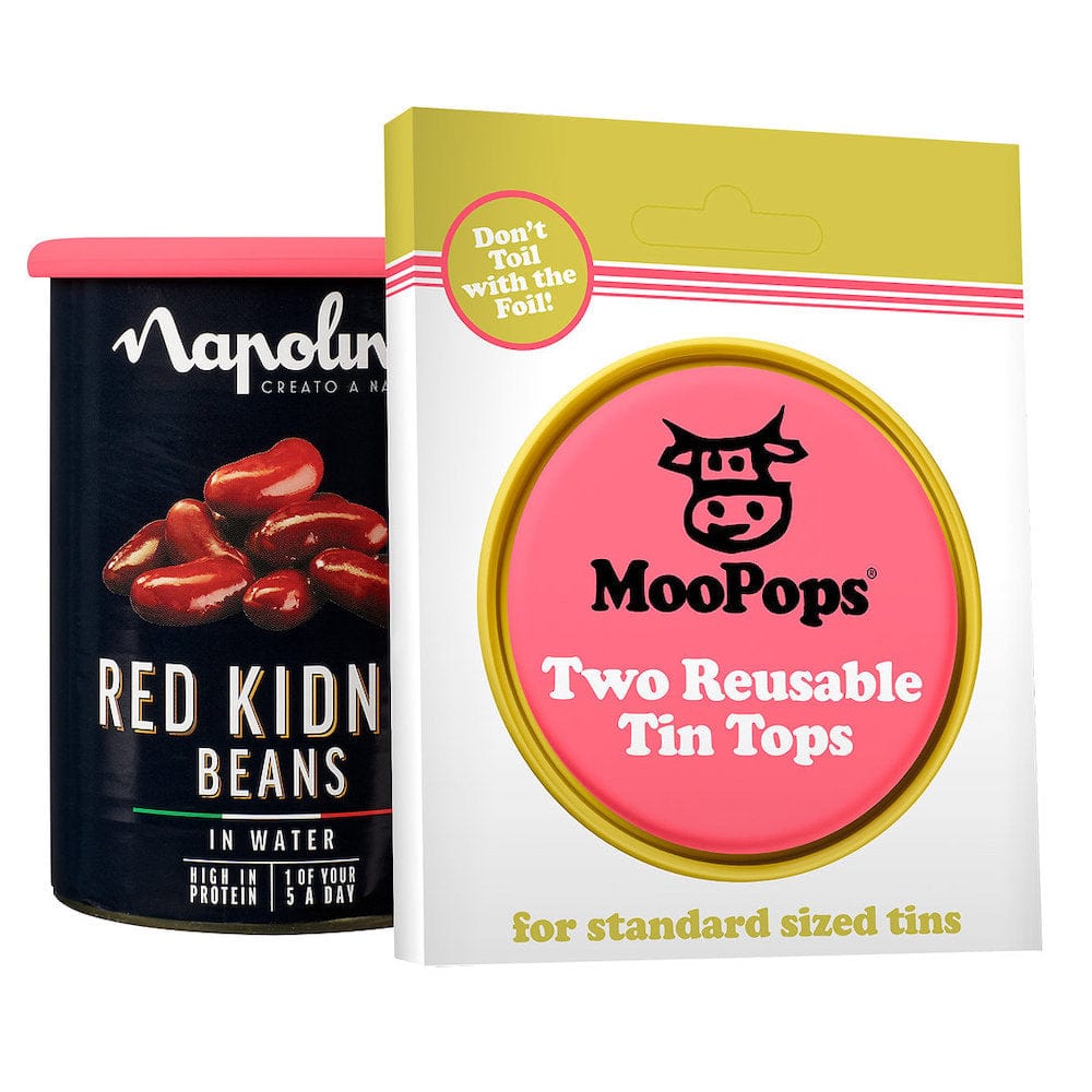 Reusable Tin Tops by MOOPOPS - Pink & Olive &Keep