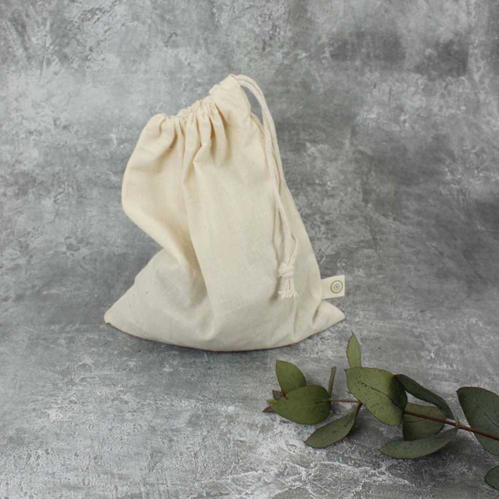 A Slice Of Green Small Recycled Cotton Produce Bag &Keep