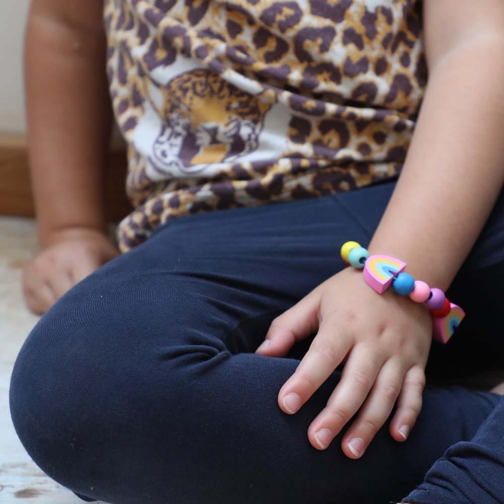 Make A Rainbow Bracelet Kit Cotton Twist &Keep