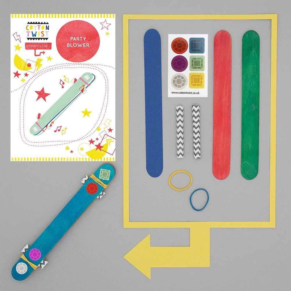 Make Your Own Party Blower Kit Cotton Twist &Keep