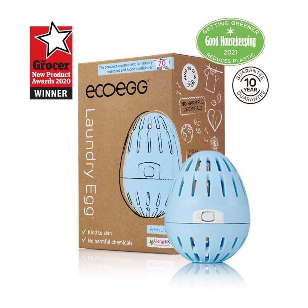 Ecoegg Reusable Laundry Egg 70 Washes - Fresh Linen &Keep