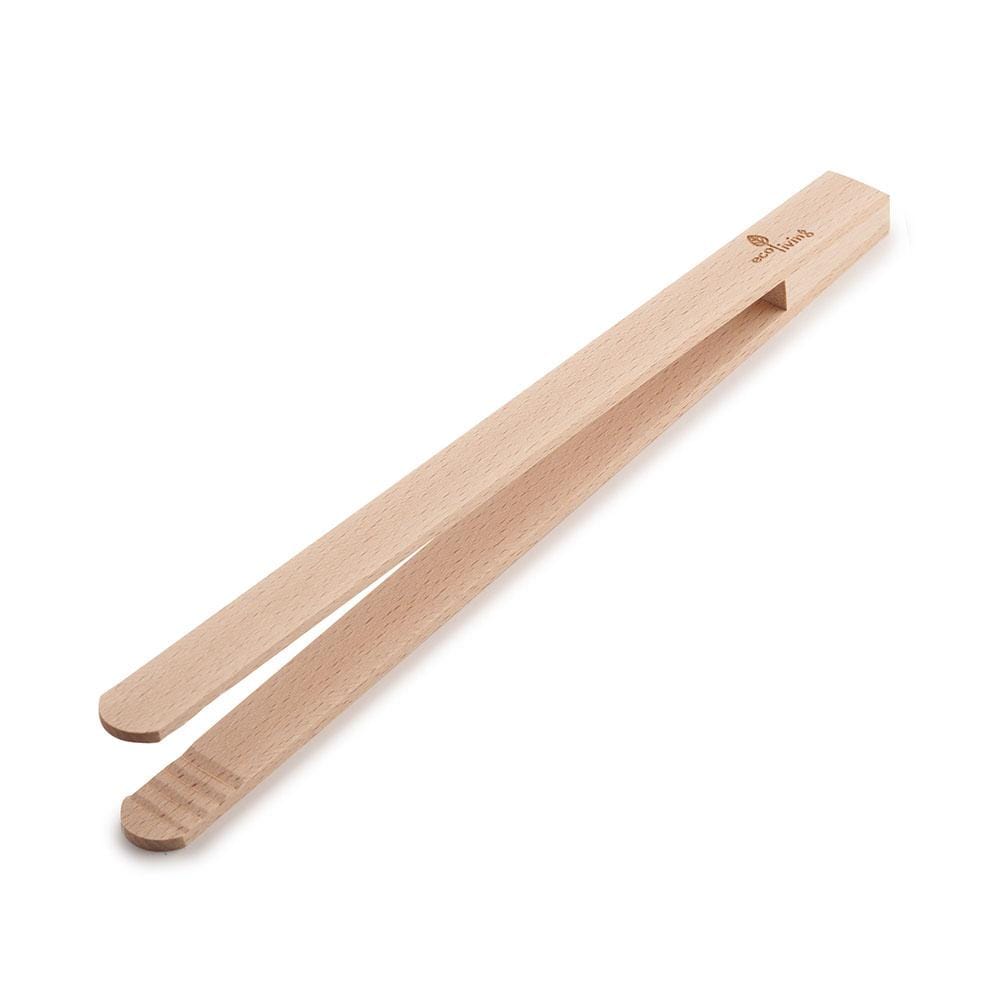 Wooden Kitchen Tongs Ecoliving &Keep