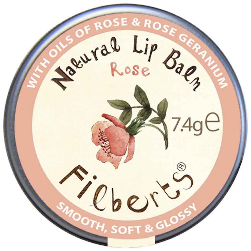 Rose Natural Lip Balm by Filberts Bees &Keep
