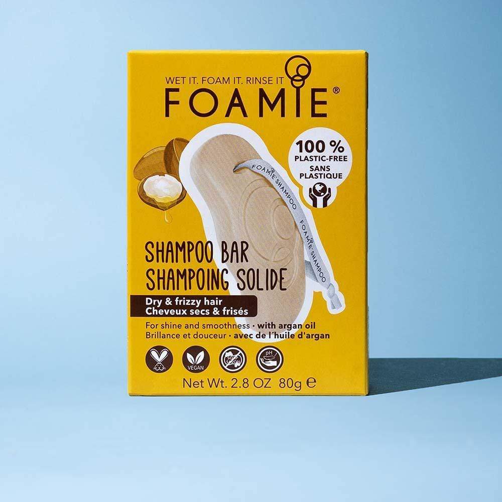 Argan Shampoo for Dry & Frizzy Hair by FOAMIE &Keep