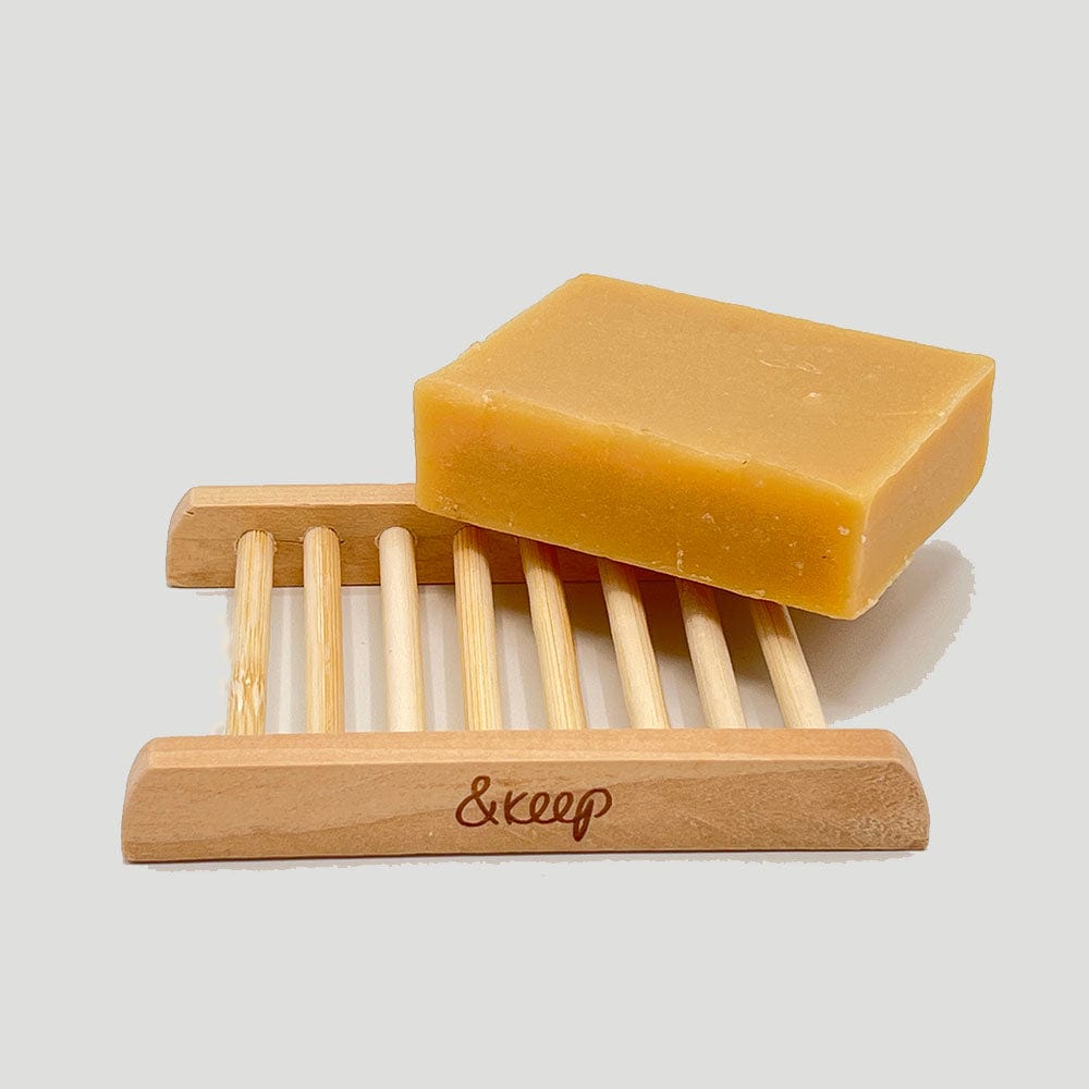 Wooden Soap Rack &Keep