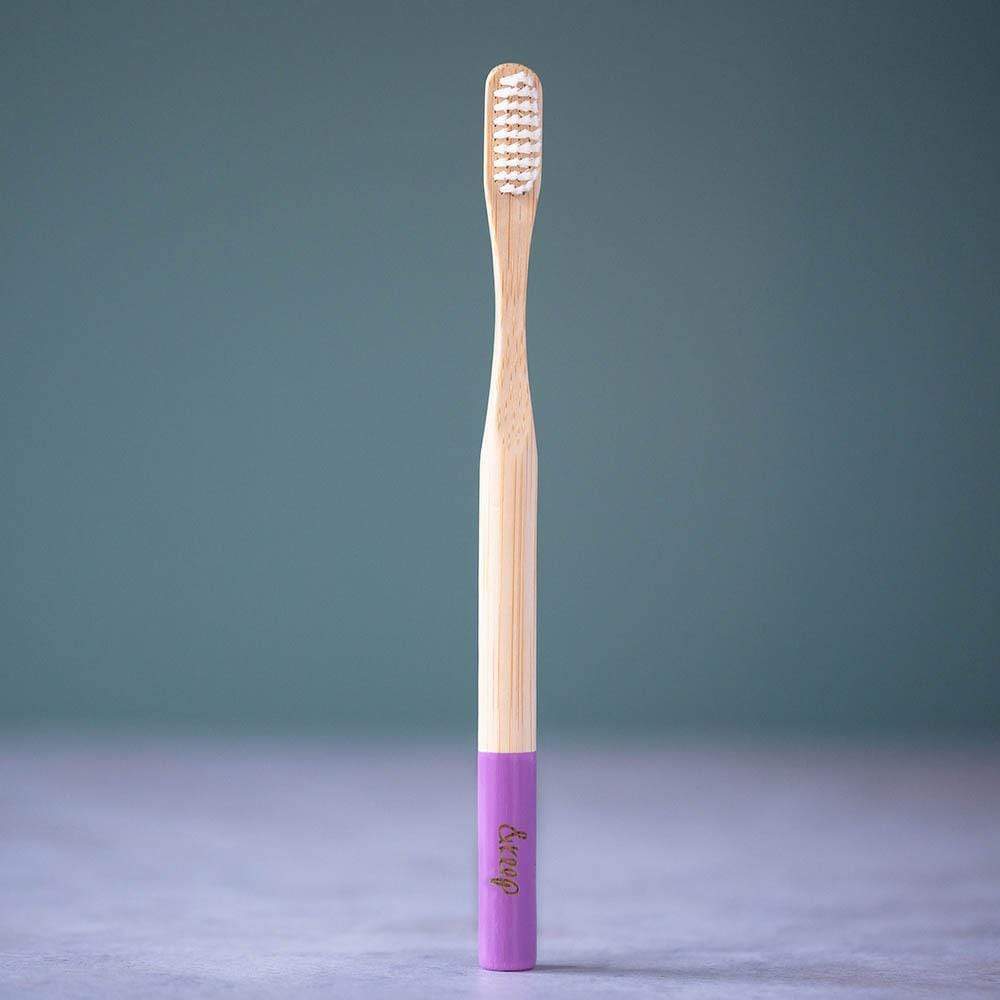 &Keep Bamboo Toothbrush - Purple