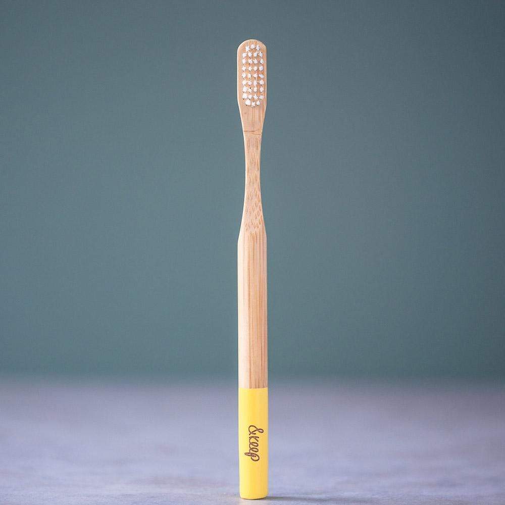&Keep Bamboo Toothbrush - Yellow
