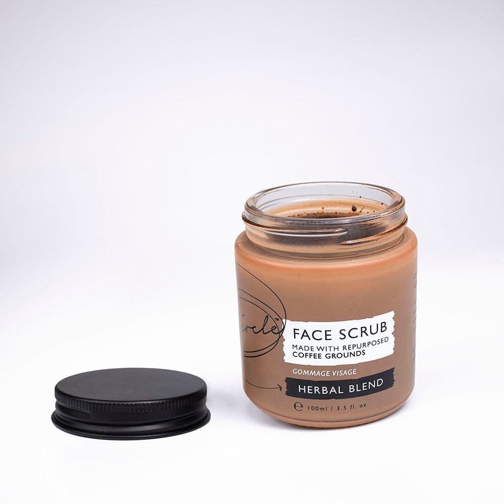 UpCircle Coffee Face Scrub - Herbal Blend &Keep