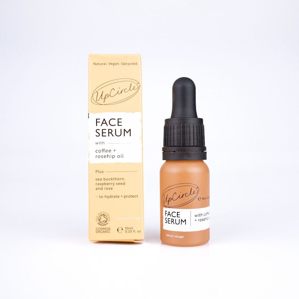 UpCircle Organic Face Serum with Coffee Oil Travel Size 10ml &Keep