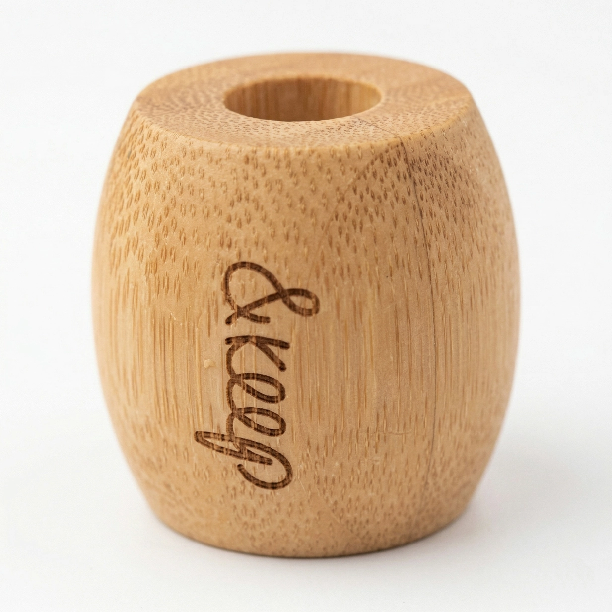 &Keep Bamboo Toothbrush Stand