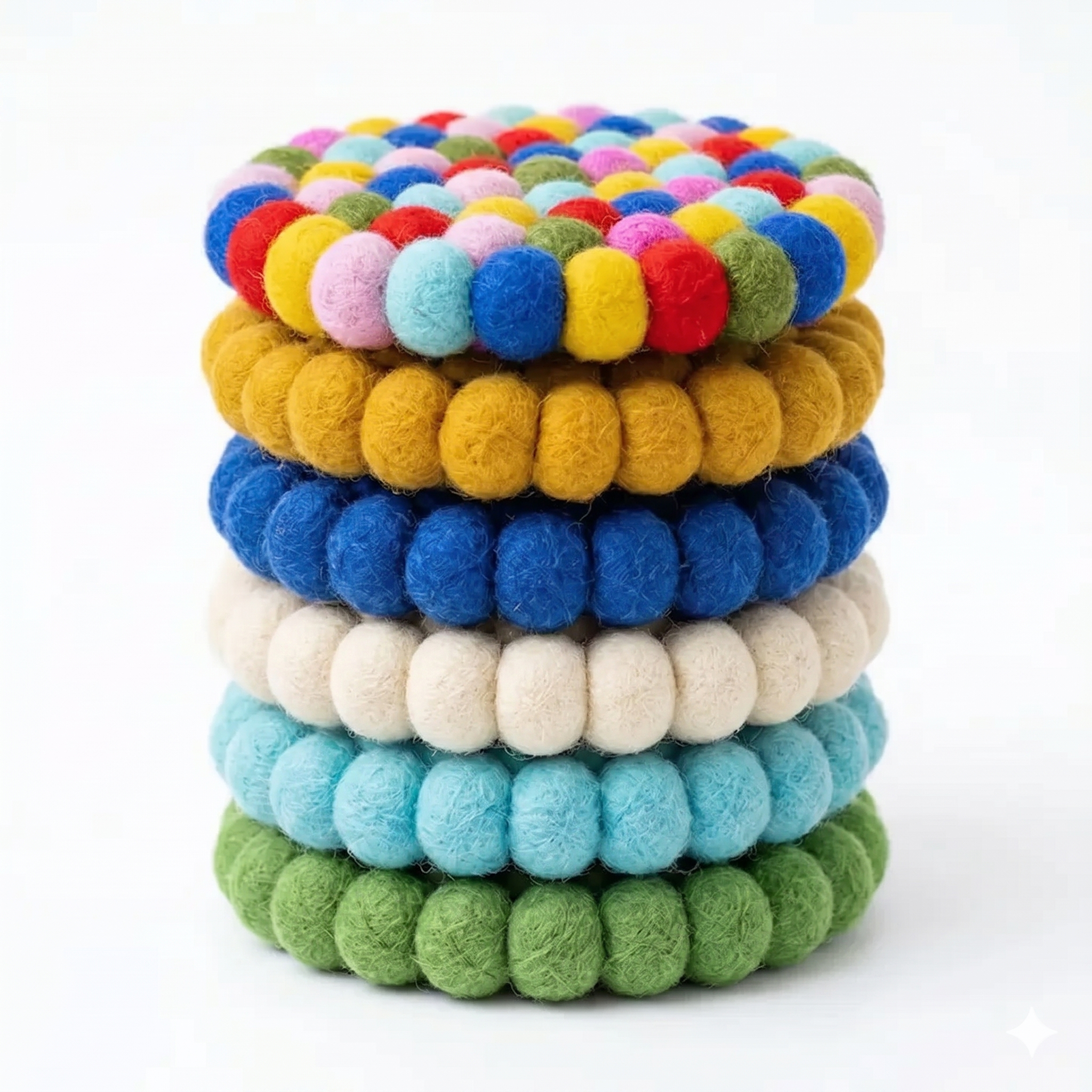 Fairtrade Wool Felt Coaster