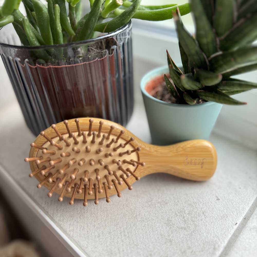 &Keep Mini Bamboo Hair Brush &keep