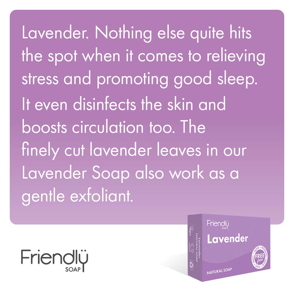 Friendly Soap - Lavender Mini Bar &Keep