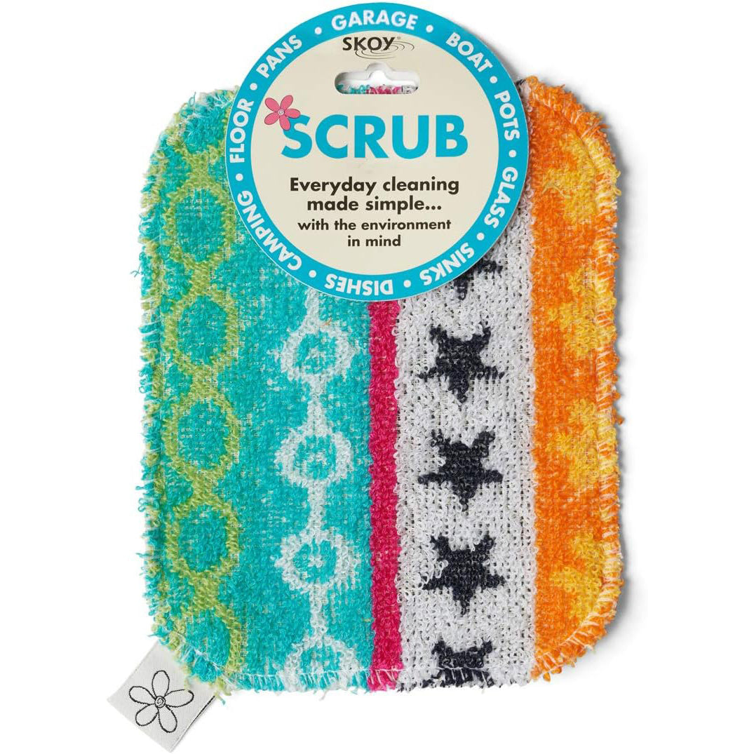 Repurposed Towelling Scrubber