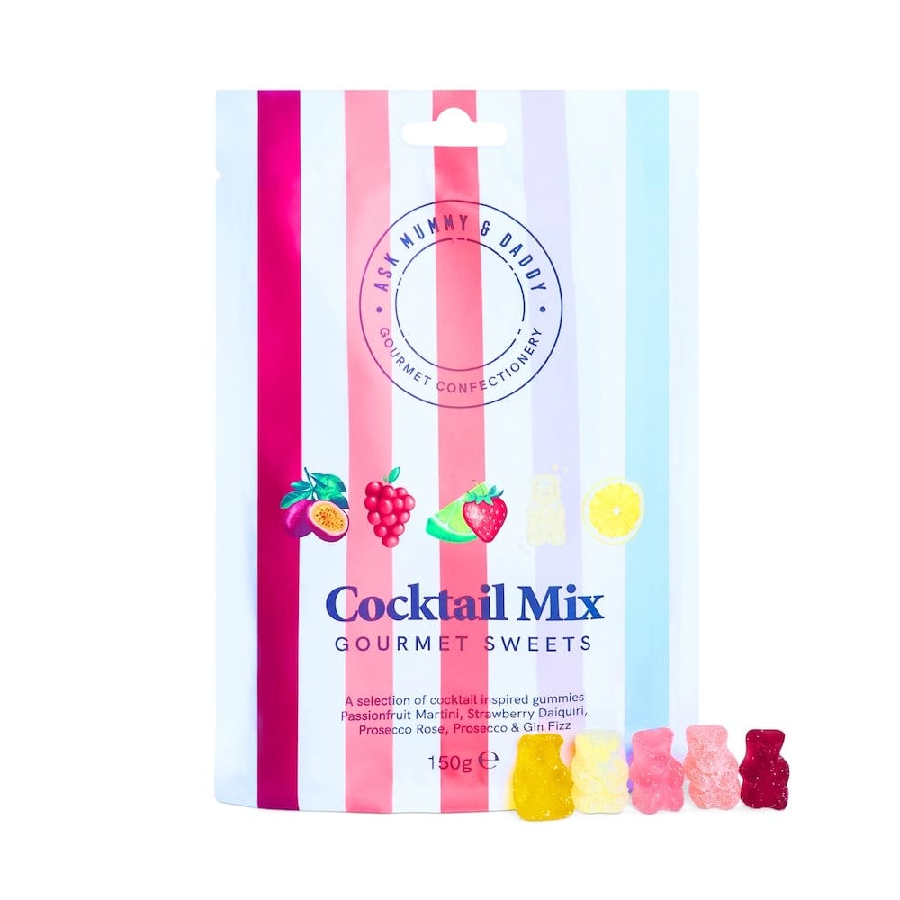 Cocktail Mix Gourmet Sweets Giant Share Bag Ask Mummy & Daddy &Keep