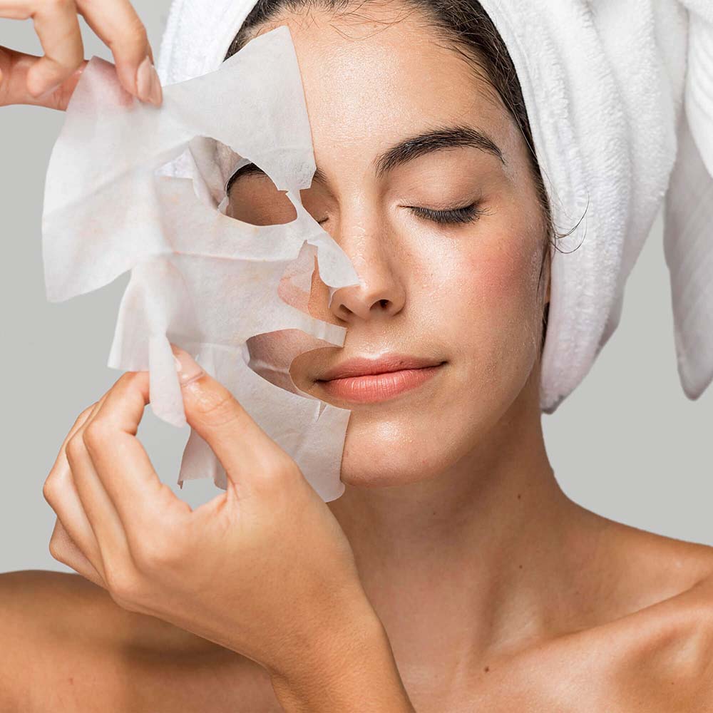BEAUTYPRO Squalane Nourishing Biodegradable Facial Sheet Mask &Keep