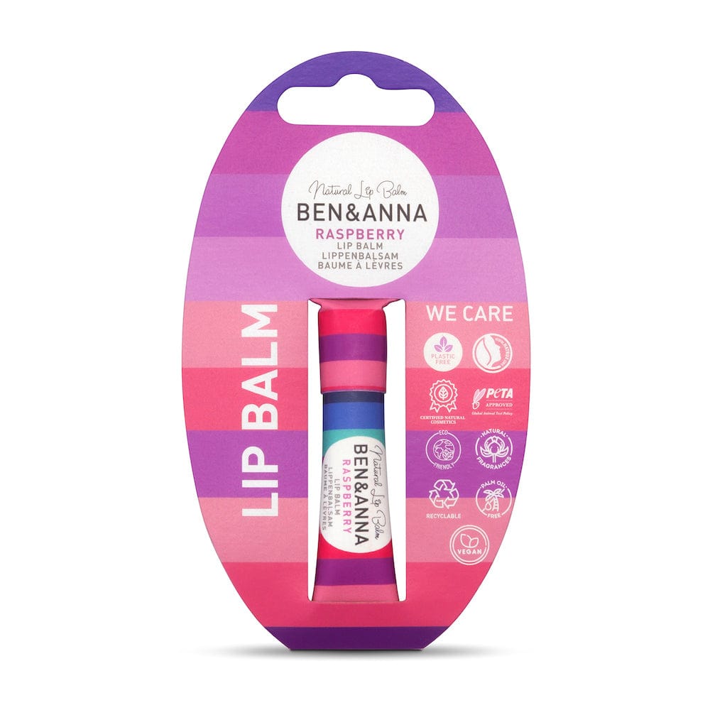 Ben & Anna Vegan Lip Balm - Raspberry &Keep