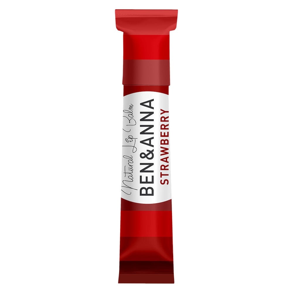 Ben & Anna Vegan Lip Balm - Strawberry &Keep