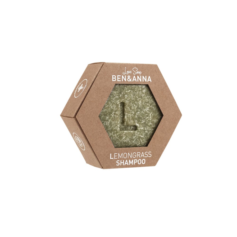 Ben & Anna Lemongrass Shampoo Bar &Keep