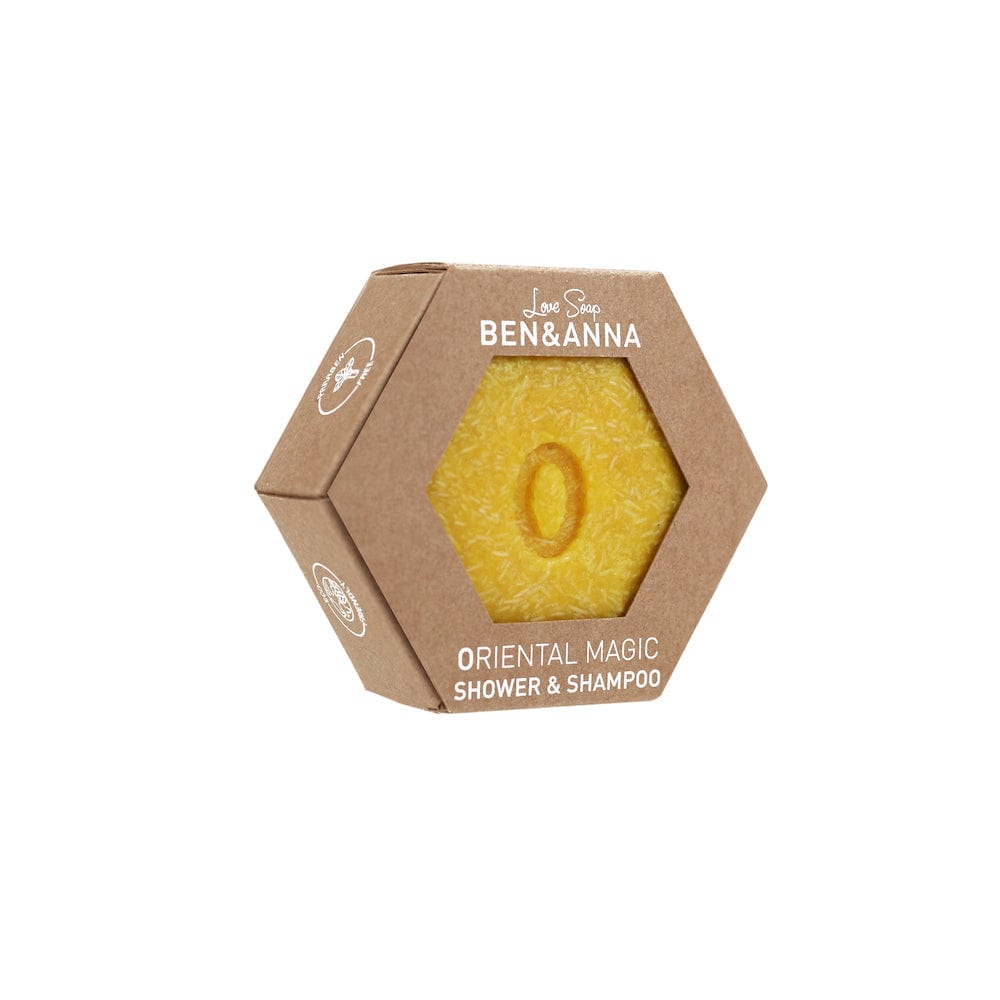 Ben & Anna Oriental Magic Shampoo & Shower Bar &Keep