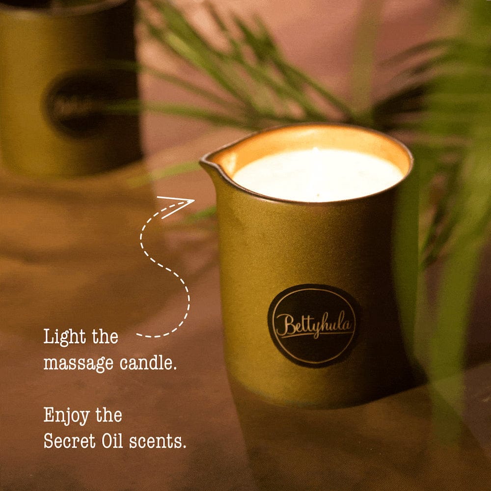 The Secret Massage Candle by Betty Hula &Keep