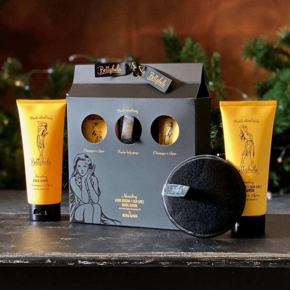 Body Care Gift Set by Betty Hula Champagne & Spice &Keep