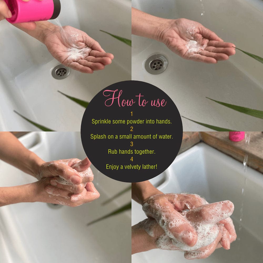 Cleansing Dry Soap Powder for Hands by Betty Hula &Keep