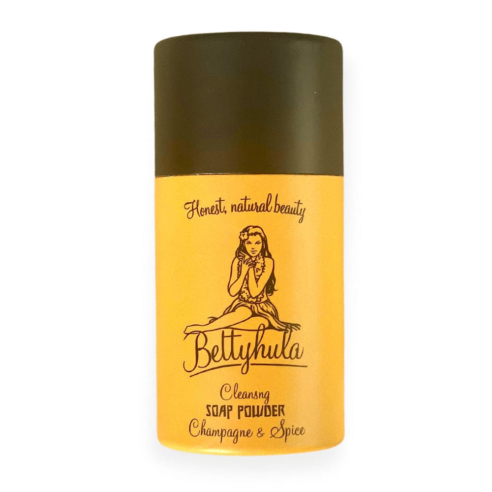 Cleansing Dry Soap Powder for Hands Champagne & Spice by Betty Hula &Keep