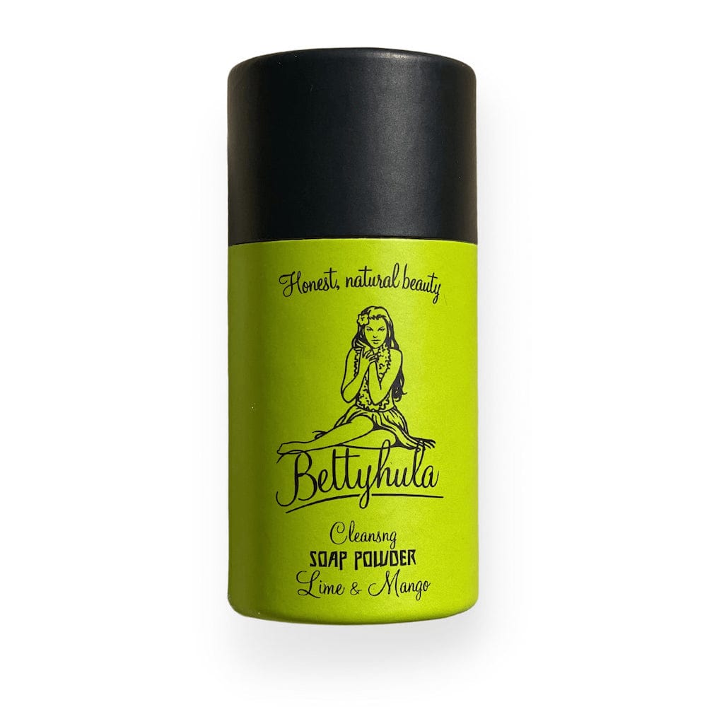 Cleansing Dry Soap Powder for Hands by Betty Hula Lime & Mango &Keep