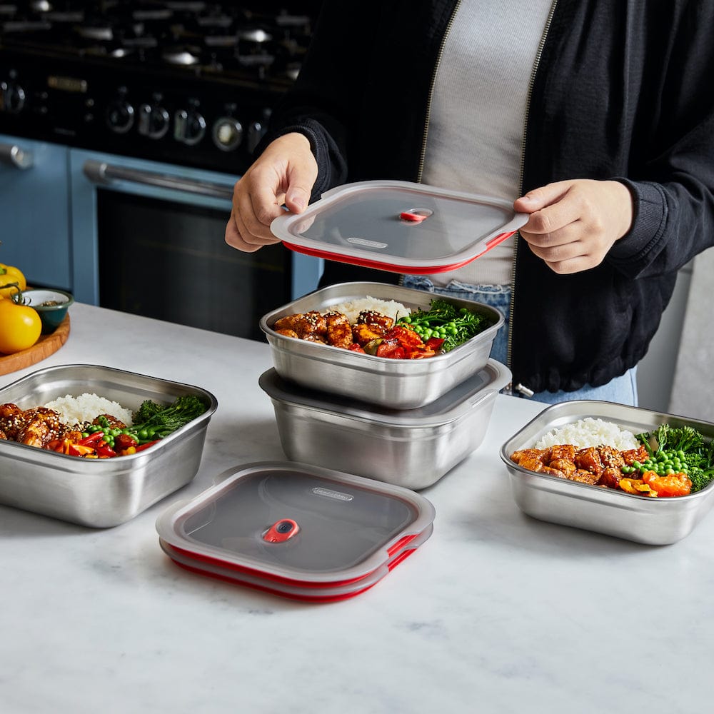 Microwaveable Meal Prep Square Box by black+blum &Keep