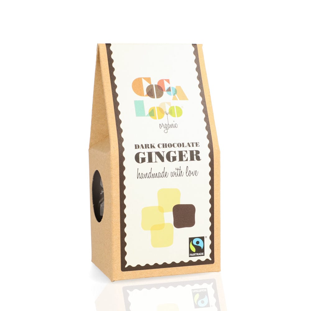 Cocoa Loco Dark Chocolate Ginger 100g &Keep