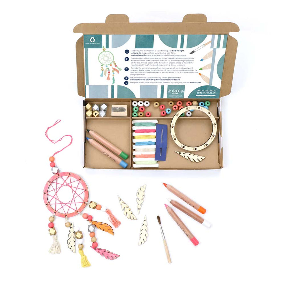 DIY Dreamcatcher kit - All materials included - Fox The Maker