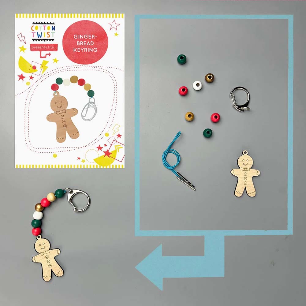 Make Your Own Gingerbread Keyring &Keep