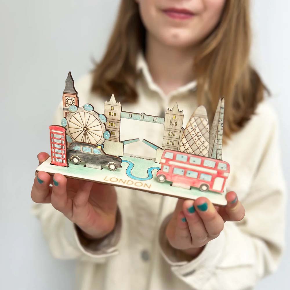 Make Your Own London Scene Craft Kit by Cotton Twist &Keep
