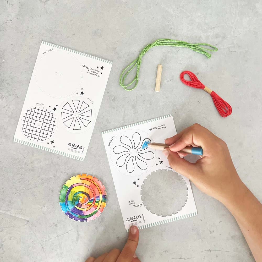 Make Your Own Spinning Toys Kit &Keep