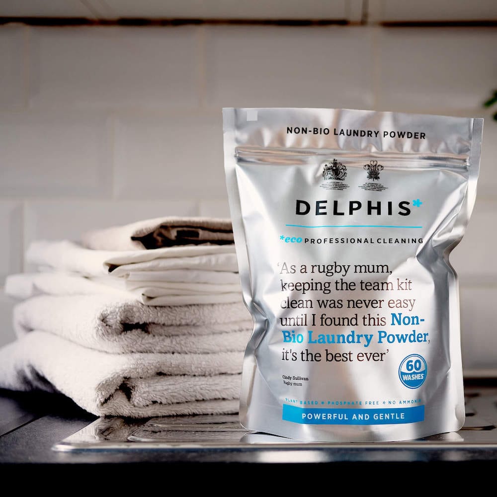 Delphis Eco Non-Bio Laundry Powder 1.2kg &Keep