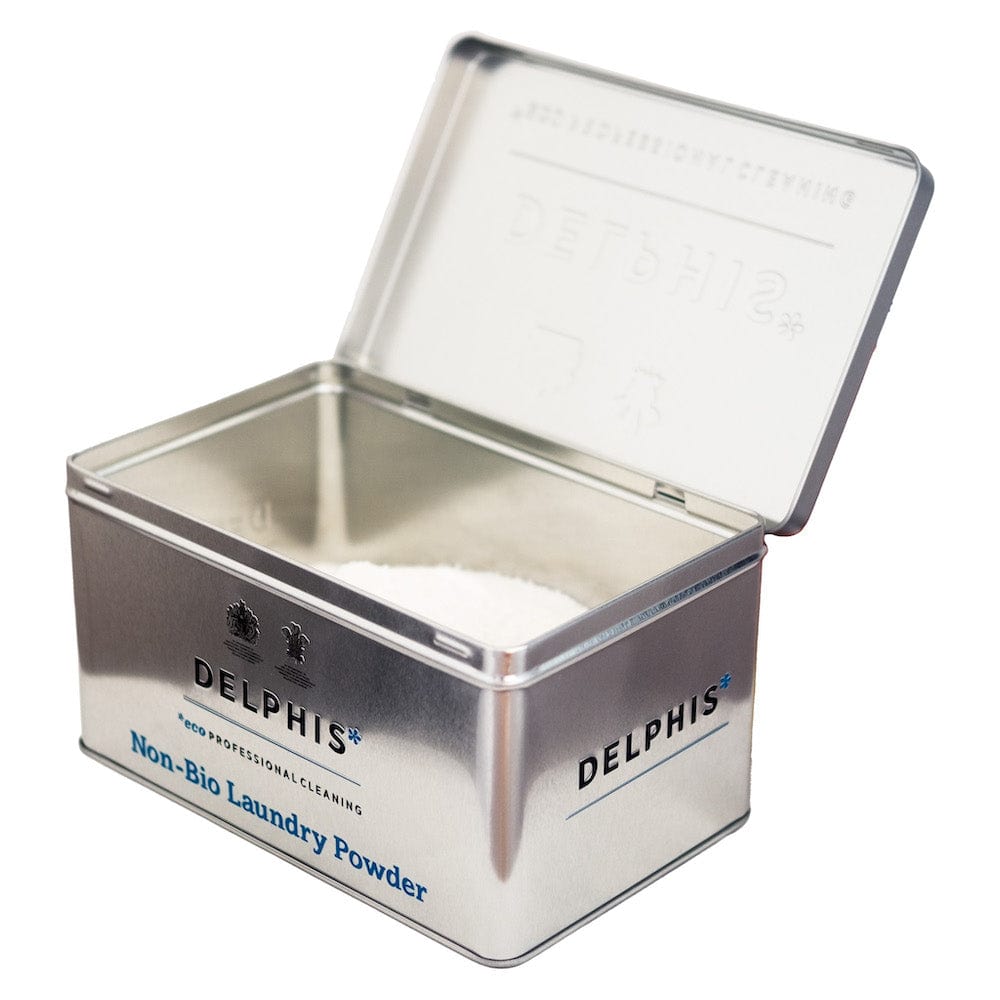Delphis Eco Non-Bio Laundry Powder 1.2kg & Refill Tin &Keep