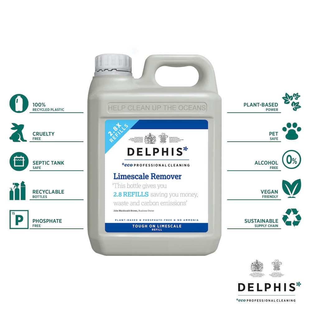 Delphis Eco Limescale Remover - 2L Refill &Keep