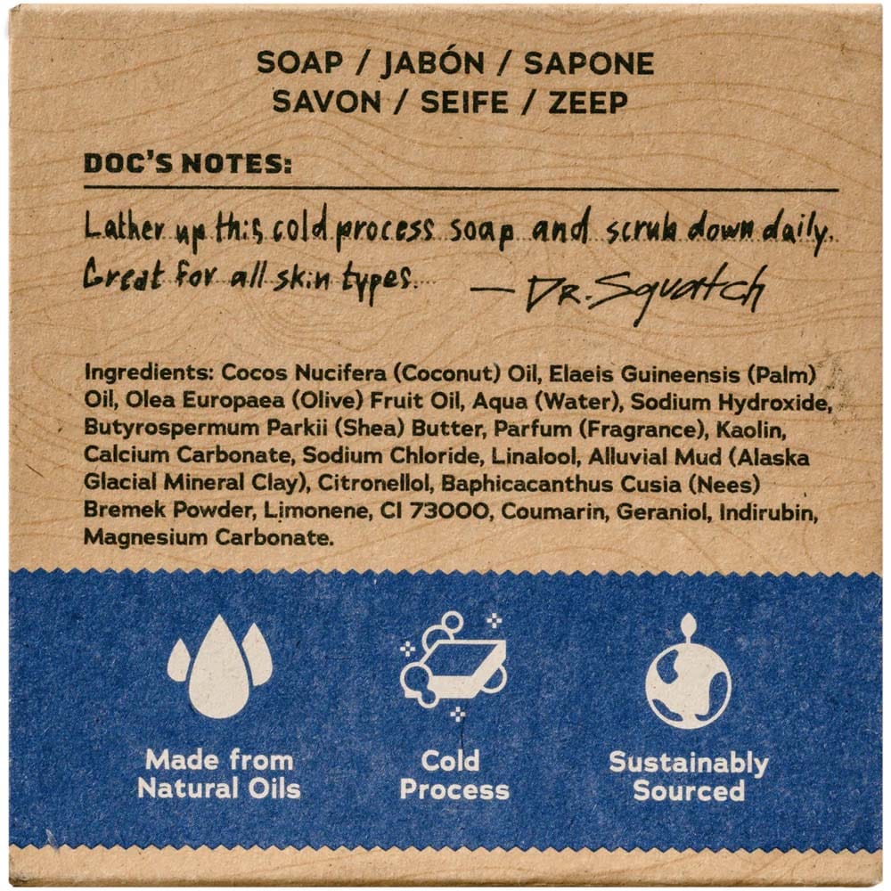 Dr. Squatch Fresh Falls Soap &Keep