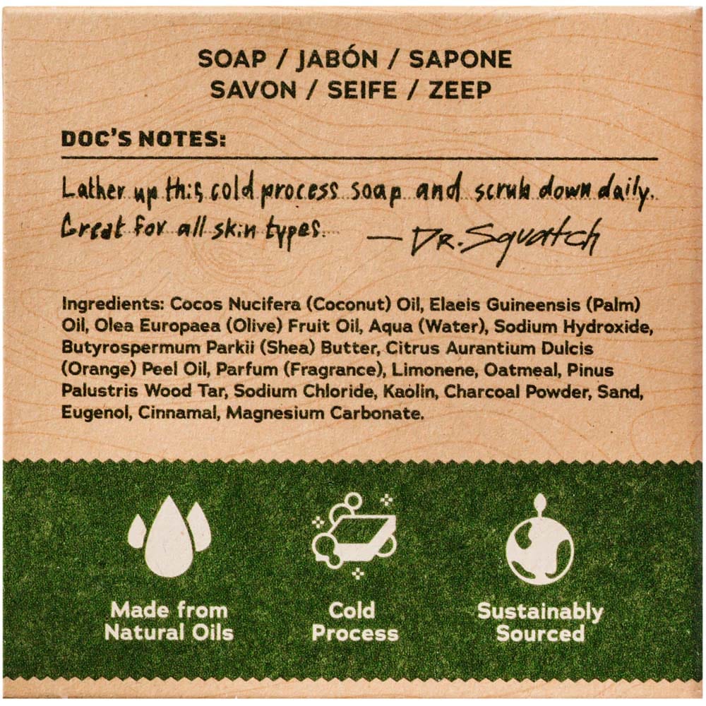 Dr. Squatch Pine Tar Soap &Keep