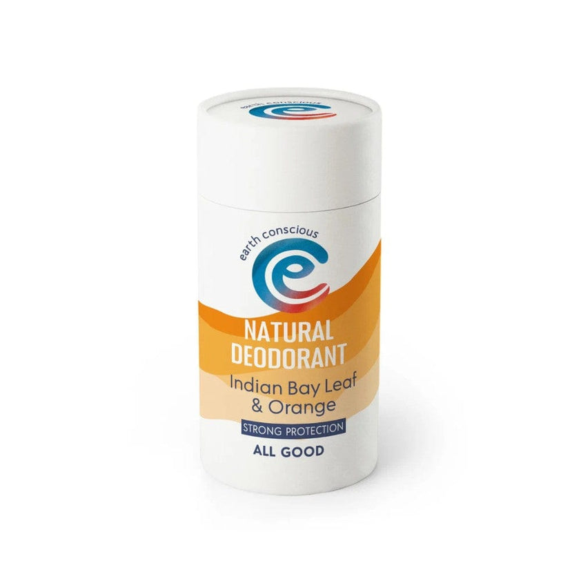 Earth Conscious Natural Deodorant Stick Indian Bay Leaf Orange | &Keep