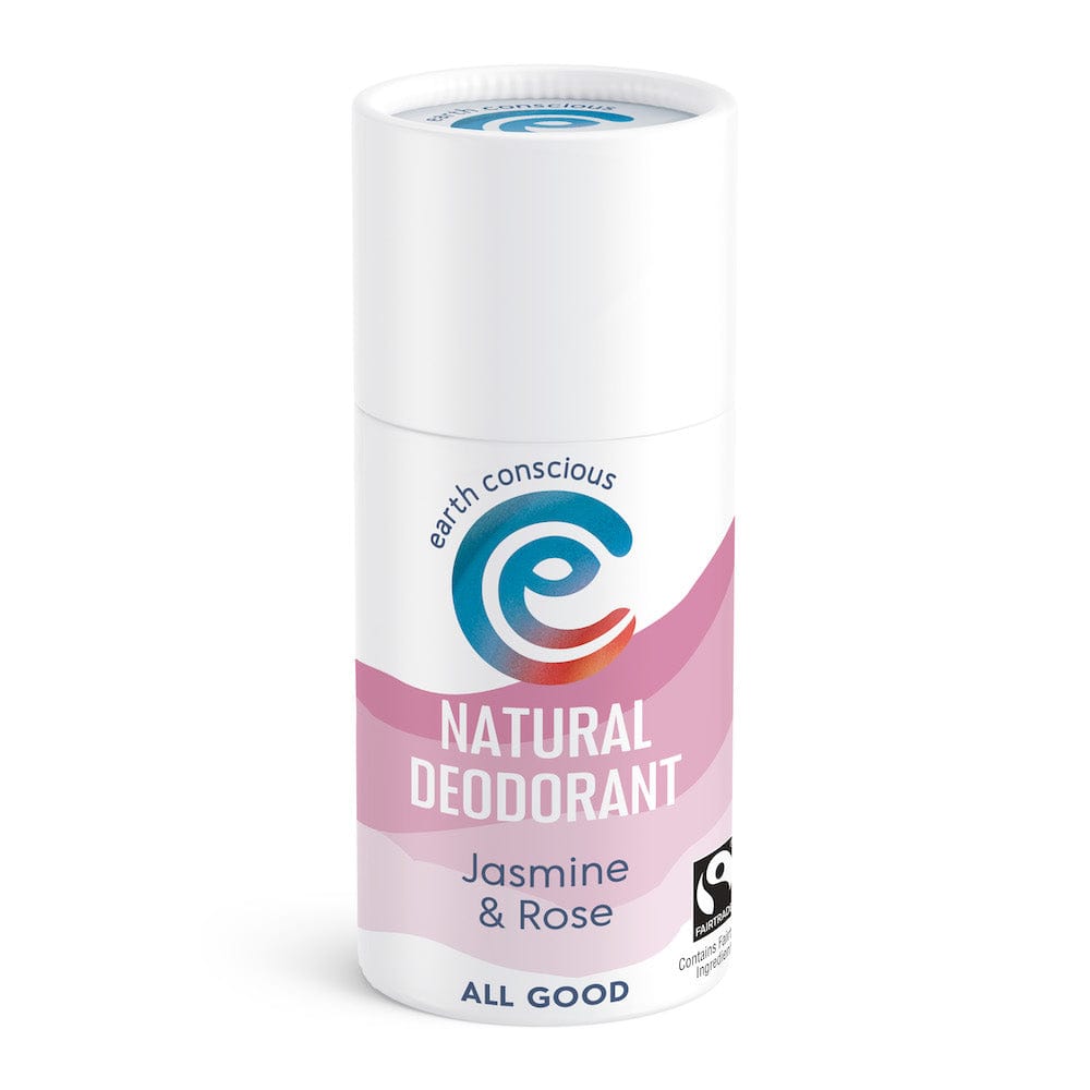 Earth Conscious Natural Deodorant Stick - Jasmine & Rose &Keep