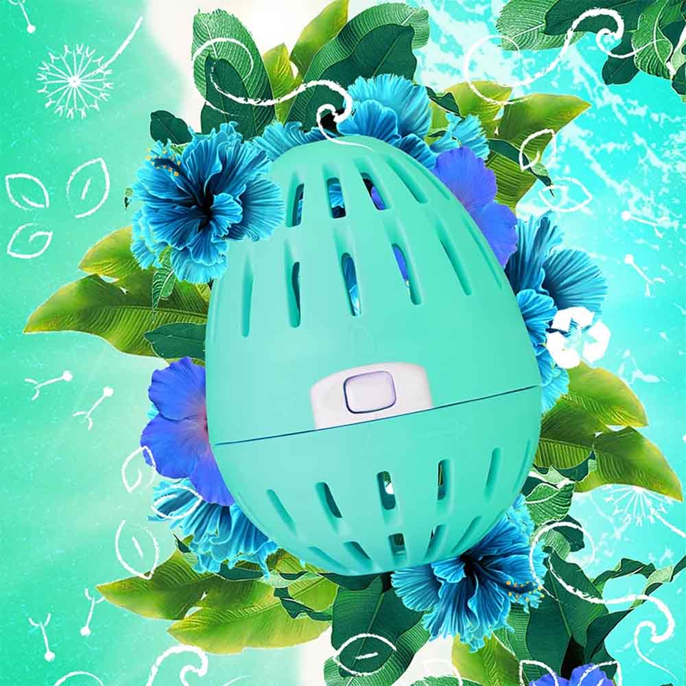 Ecoegg Reusable Laundry Egg 70 Washes - Tropical Breeze &Keep