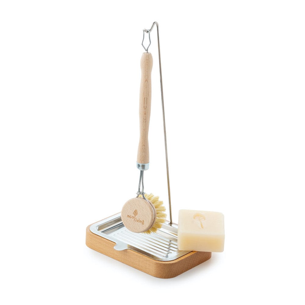 EcoLiving Dish Brush Holder - Rectangle &Keep