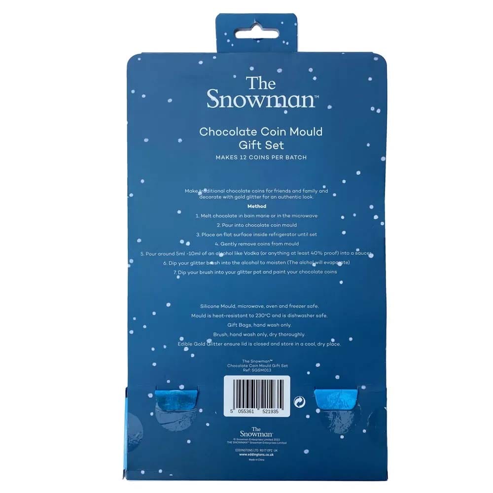 The Snowman™ Chocolate Coin Mould Gift Set &Keep