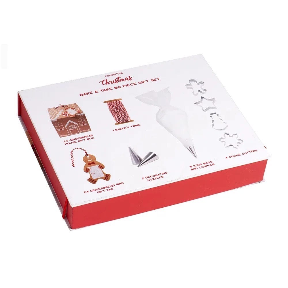 Christmas Bake & Take 62 Piece Gift Box Set Eddingtons &Keep