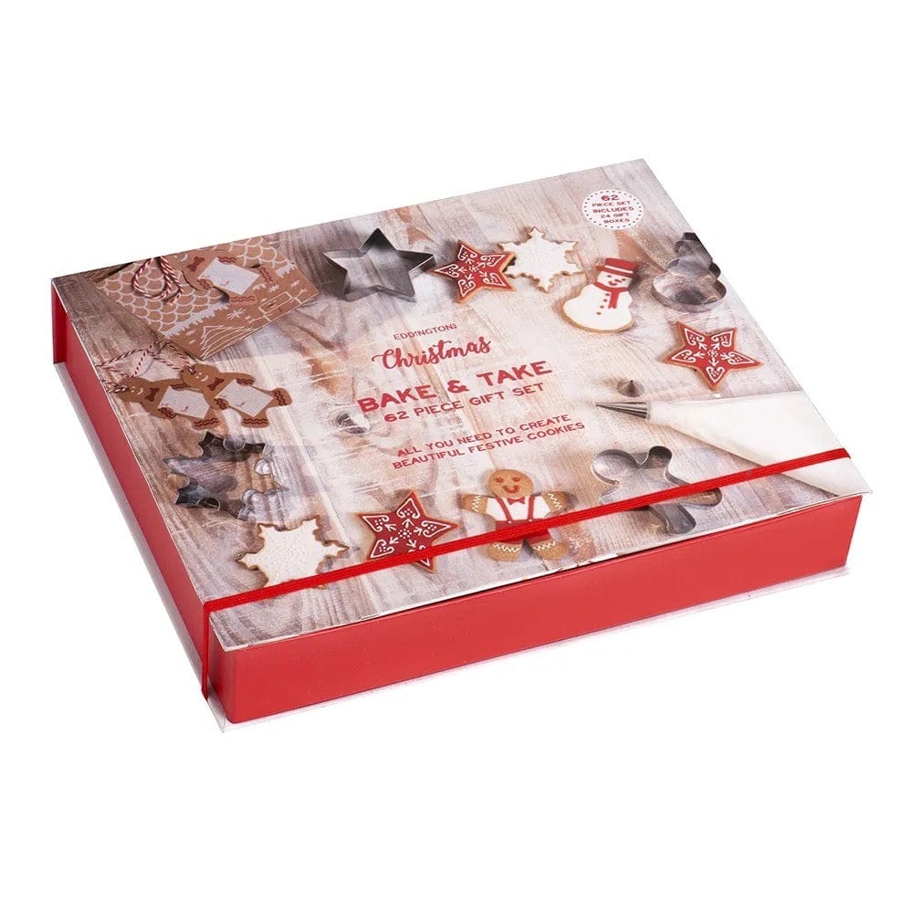 Christmas Bake & Take 62 Piece Gift Box Set Eddingtons &Keep